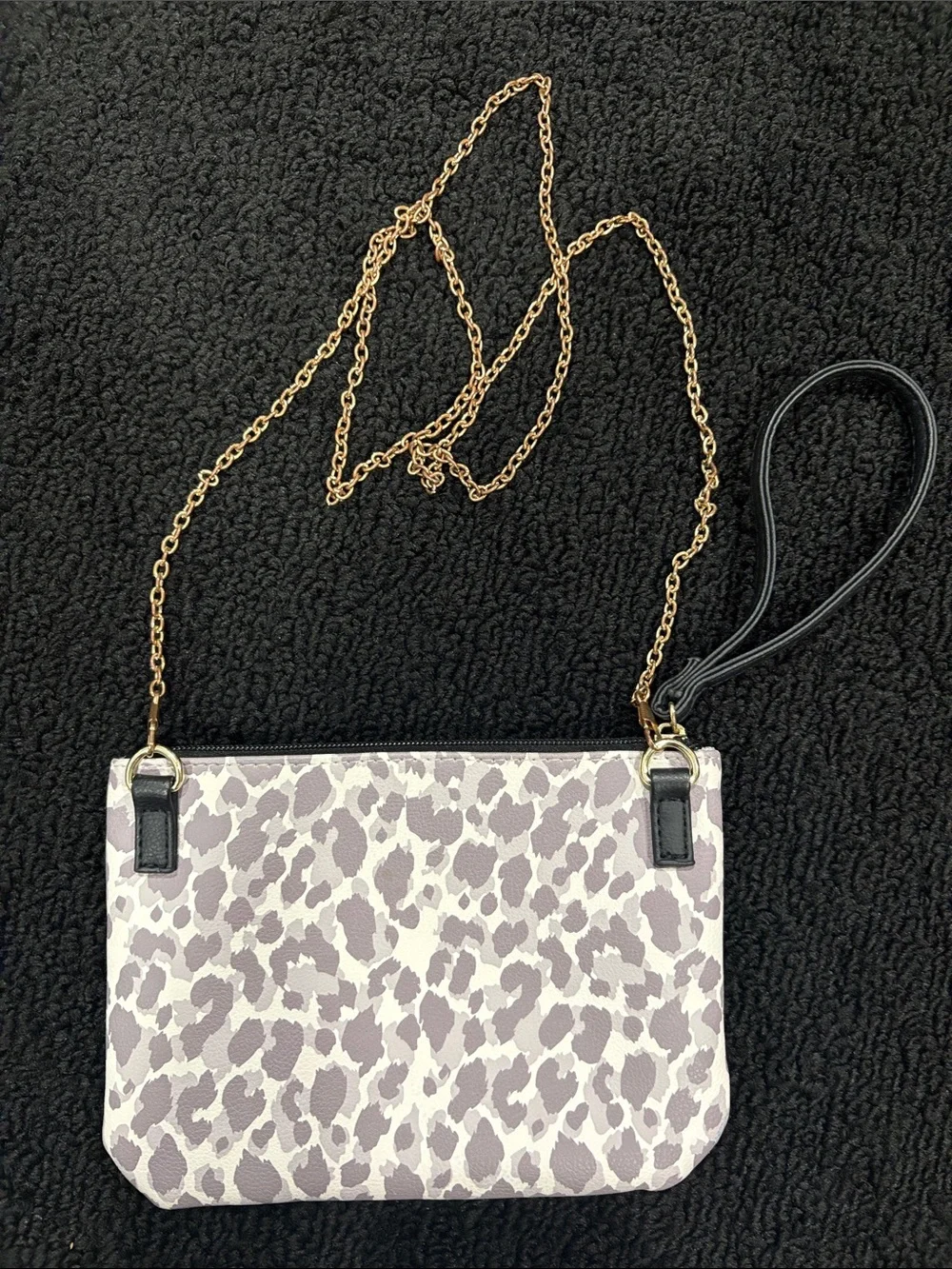 Luv Betsey by Betsey Johnson Leopard Print Wristlet / Crossbody